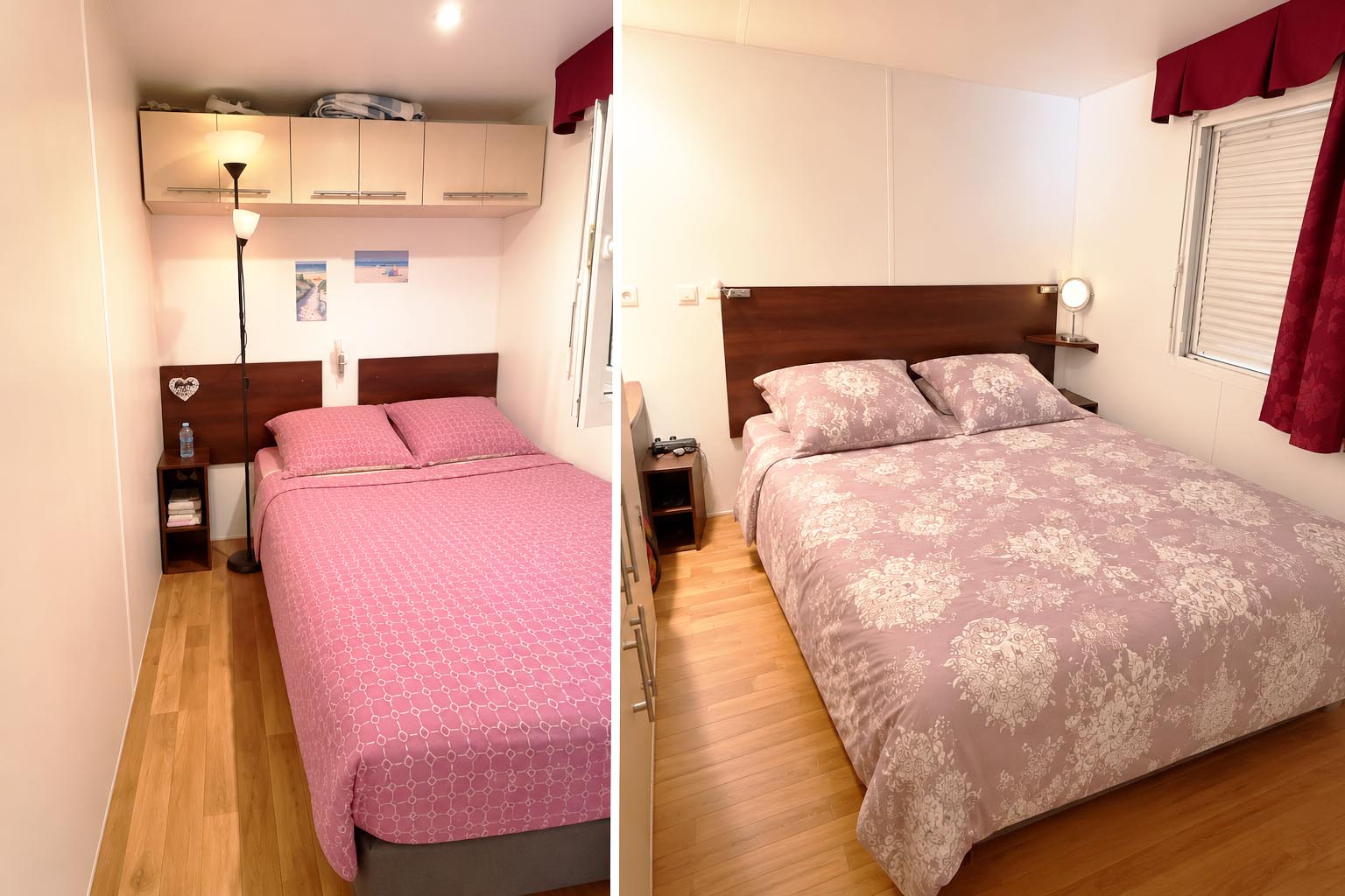 O'Hara O'Tiny 2005 — chambres avec lit double et rangements en hauteur — photo intérieure 4 sur 6