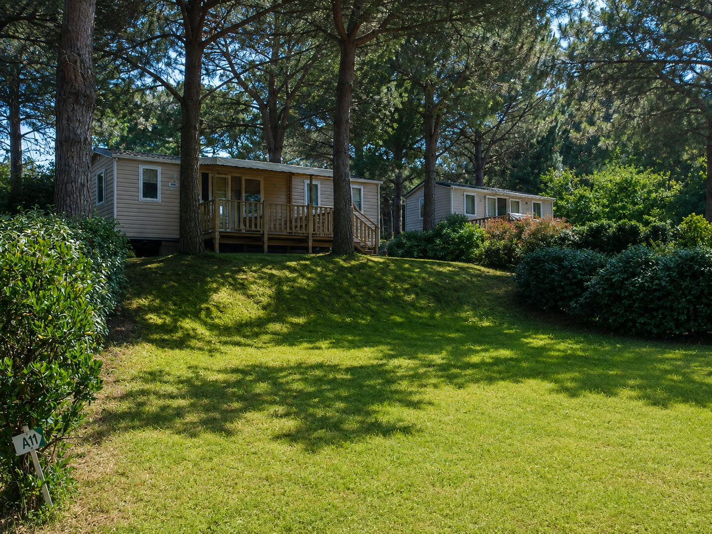 Parcelle pour mobil-home à louer à l'année à Saint-Augustin-sur-Mer (17)