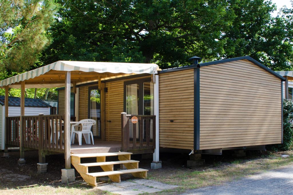 Camping Saint Palais sur mer. Mobil-Home neuf 4 personnes. Camping les Pins de sel. Camping en Charente Maritime.
